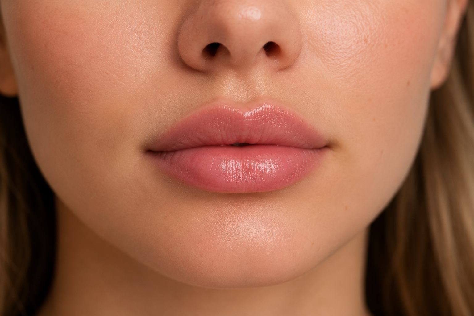 Lip filler treatment